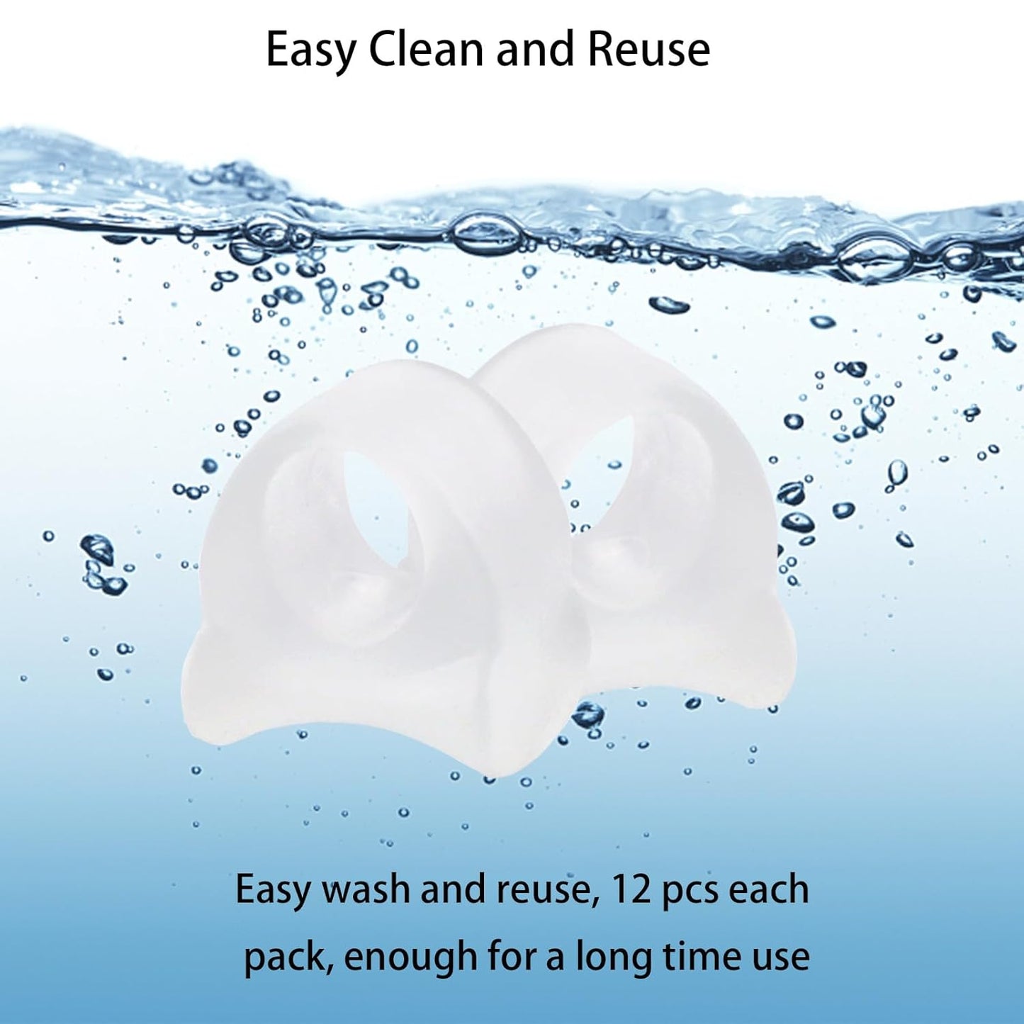 12pcs Gel Toe Spacers include sizes S M L, Toe Separators to Correct Your Toes, Toe Support Big Toe Spacers for Overlapping Toes Bunions Hammer Toe Relaxation Restore Toes to Their Original Shape