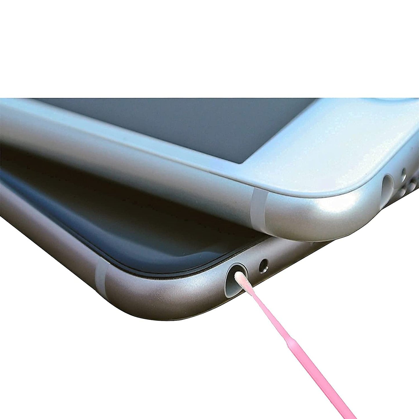 1200PCS Microswabs for Eyelash Extensions,Micro Applicators Brush for Cleaning and Applying Make-up Pink (Head Diameter: 2.0mm)