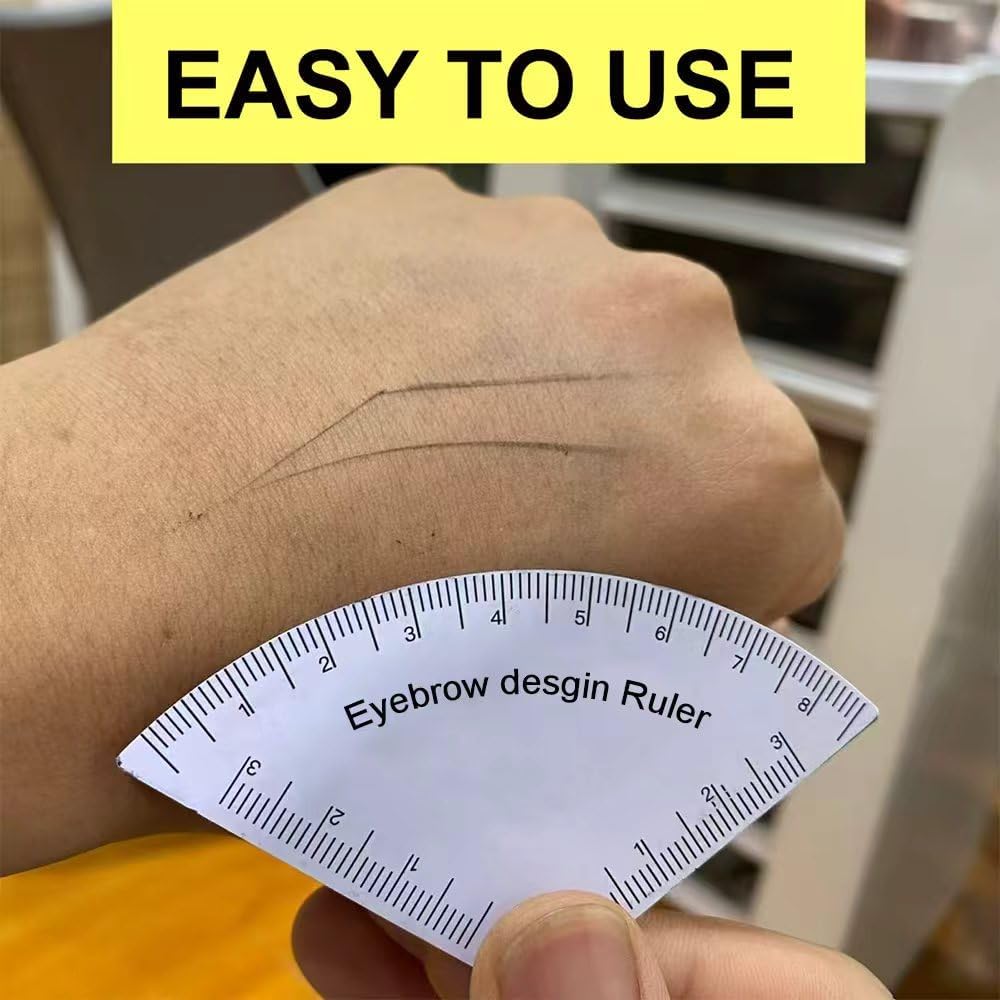 Eyebrow Stencils for Women Shaping, Instant Brow Shaper Kit Template DIY Tool for Fast Shaping, One-Second Brow Outline Guide (1 pc)