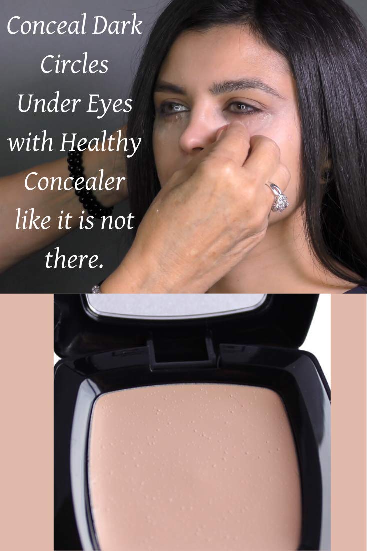 Camoufleur Mineral Makeup Cream Concealer Fair. A Mineral Concealer Light Made in USA with No Paraben