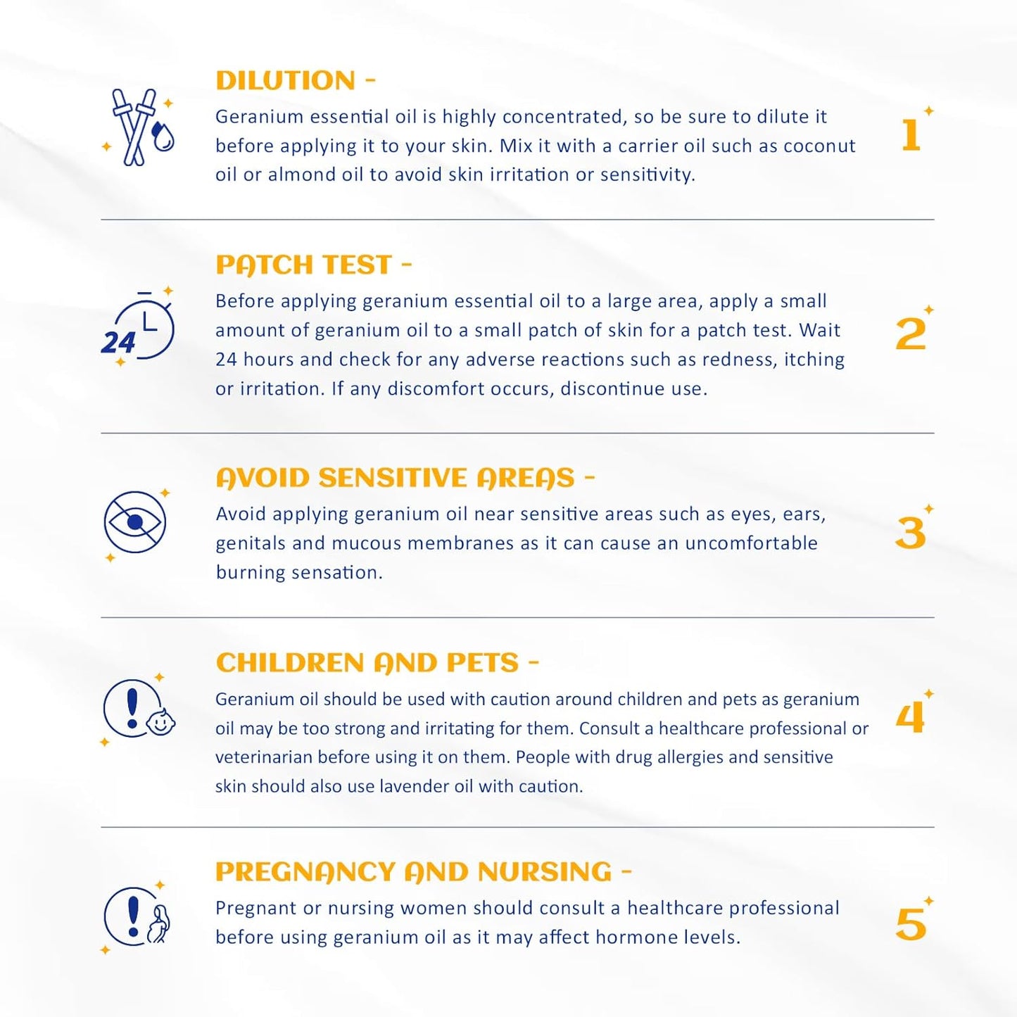 HIQILI 30ML Geranium Essential Oil, for Skin, Diffuser & Candle, 100% Pure and Natural - 1.01 Fl.Oz