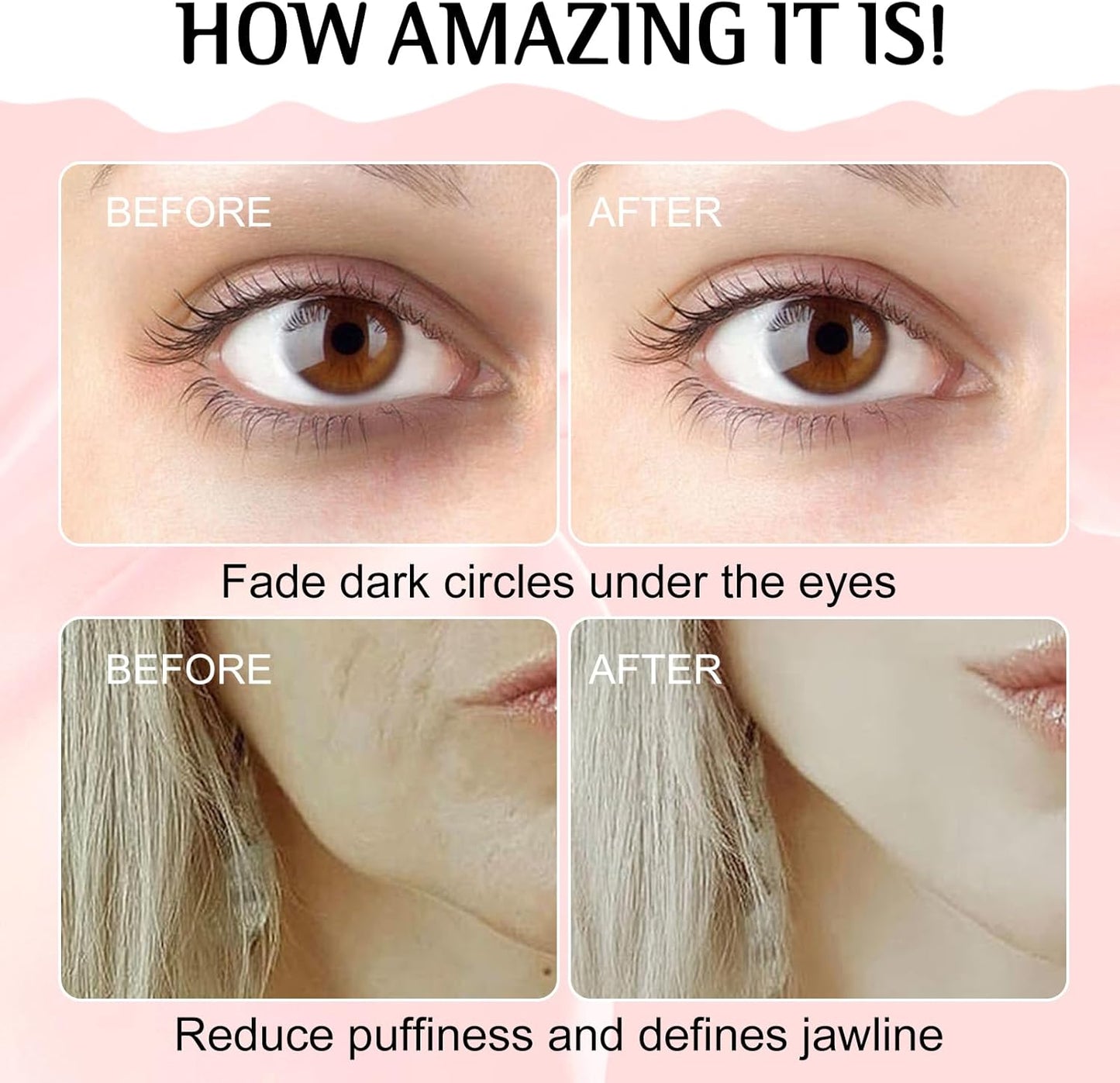 Gua Sha Facial Tools and Face Roller Set, Lymphatic Drainage Massager,Stainless Steel Facial Sculpting Eyes Roller Guasha for Face, Chin & Jawline Sculpting,Skin Care (White)