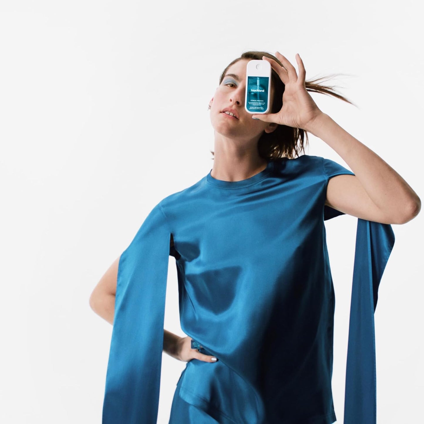 Touchland Power Essence Hydrating Body & Hair Fragrance, Sparkling Bergamot, 2 FL. OZ. Travel Size Body Mist