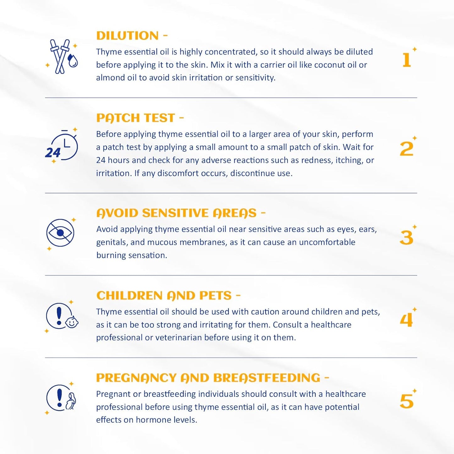 HIQILI 3.38 Fl Oz Thyme Essential Oil, 100% Pure Undiluted for Hair, Skin, Diffuser, Aromatherapy, Includes 10ML Travel Bottle - 100ML