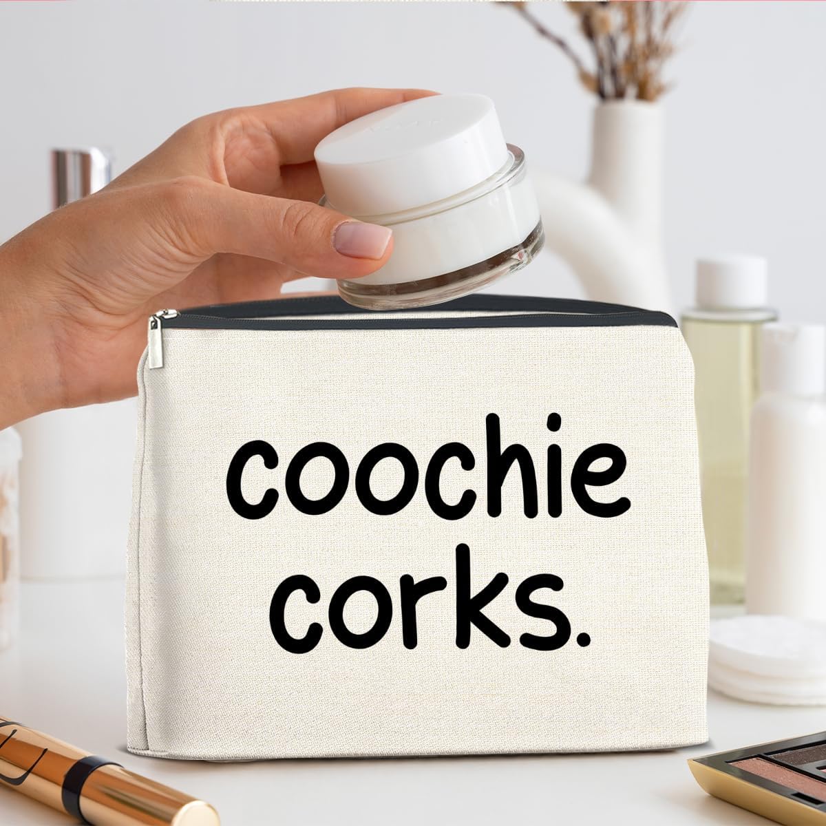 Chic Tampon Storage Bag Gifts for Women Period Pouch Tampon Case Cosmetic Bag Zipper Pouch Travel