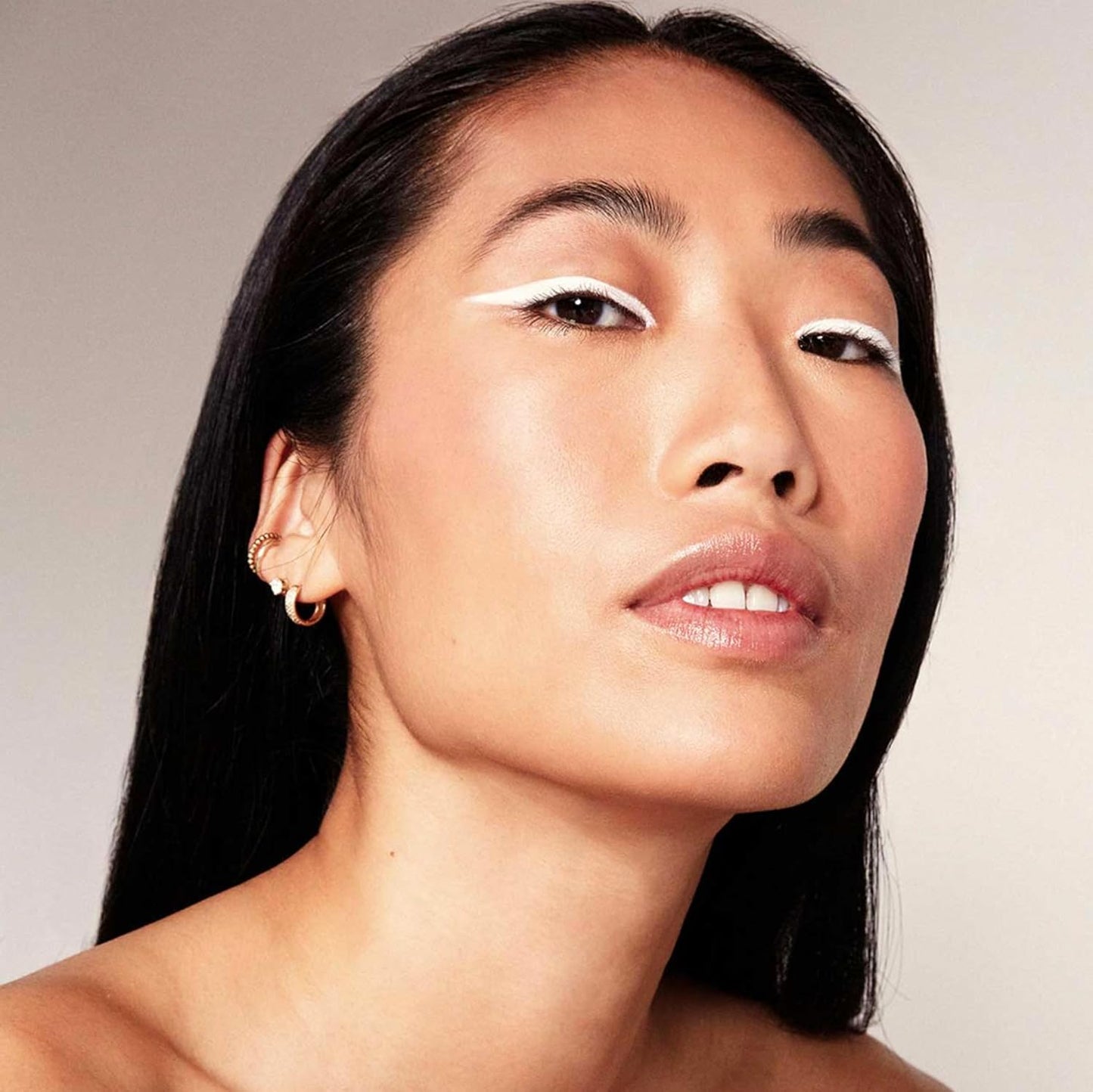 Jillian Dempsey Khol Eyeliner: Clean, Waterproof Eyeliner Pencil with Built-In Smudger for Effortless Blending – Rich Pigment, Cruelty-Free, FTA White