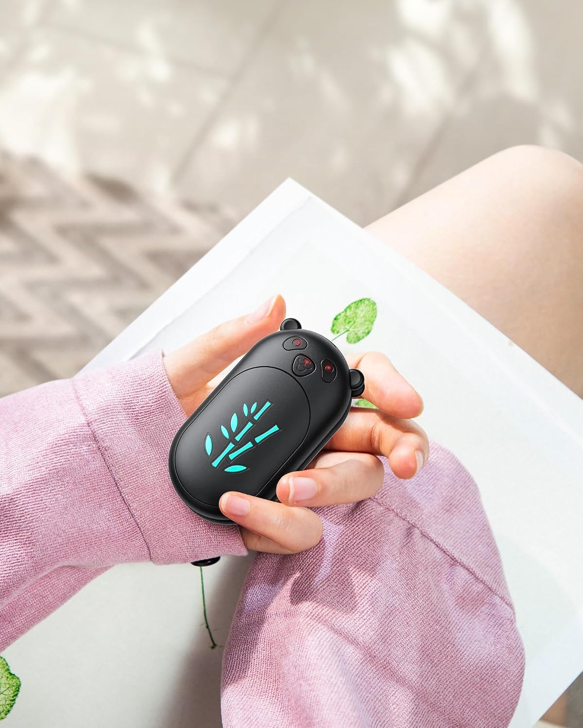 Hand Warmers Rechargeable 2 Pack, 6000mAh Electric Hand Warmer Reusable, 20Hrs Long Heating, Portable Pocket Heater Handwarmer for Women Men, Outdoor Camping, Hunting Gear