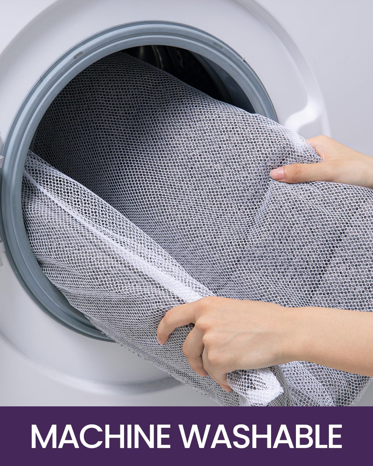 DEXI Bathroom Rug 32x20, Non Slip Washable Bath Mat for Shower Floor, Absorbent Soft Bathmat with Rubber Backing, Quick Dry Microfiber Carpet, Grey