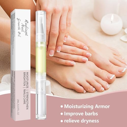 Cuticle Oil Pen for Nail Care – Nourishing Cuticle Revitalizer with Natural Oils, Hydrating & Quick-Absorbing, Mess-Free Applicator, Perfect for At-Home & Salon Use-2PCS