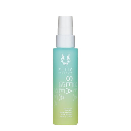 Ellis Brooklyn SEA Hair And Body Fragrance Mist - Aquatic Citrus Perfume with Lemon Sfuma, Pineapple Leaves, & Tonka Bean, Vegan Perfume Mist, Made In The USA, 50ml 1.7 Fl Oz