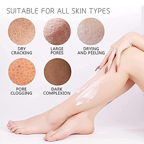 Pedicure Kit Foot Soak Set: Bubble Salt, Sugar Scrub, Massage Mask, Massage Lotion in a Box, 4 Step Foot Spa Kit for Dry Feet,Tired Feet（3 Set Green tea)