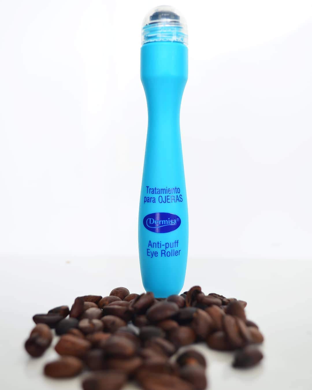 Dermisa Eye Roller for Puffy Eyes - Anti-Puff Dark Circle Under Eye Treatment Serum with Caffeine & Peppermint for Bright, Healthy Skin - Paraben, Fragrance, Dye and Oil Free - Made in USA - Pack of 2