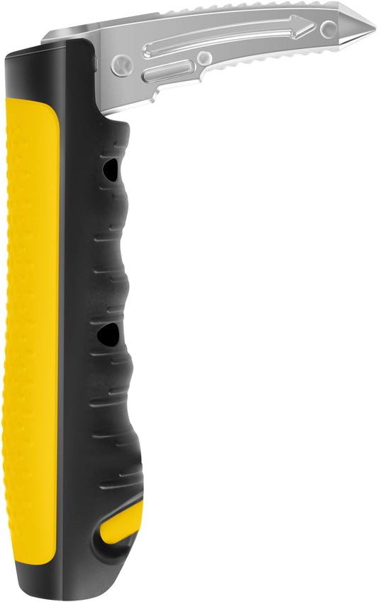 Car Door Handle for Elderly - 2025 New 3-in-1 Car Handle Assist, 2 Pack Auto Cane Portable Vehicle Support Handle Door Assist Bar, Max Load 500 Lbs, Anti-Slip Design (Yellow-1-Pack Car Handle)