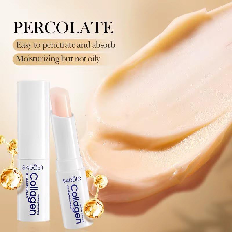 Collagen lip balm - Hydrating, Soothing, Long-Lasting Protection, All-Season Protection