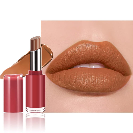 Honey Lipstick Tinted Lip Balm - Matte Tint Cream Lipsticks for All Skin Tones, Hydrating Lip Stain, Can be Buildable Blendable Nourishing Moisturizing Suitable for Women to Every Day Makeup 07