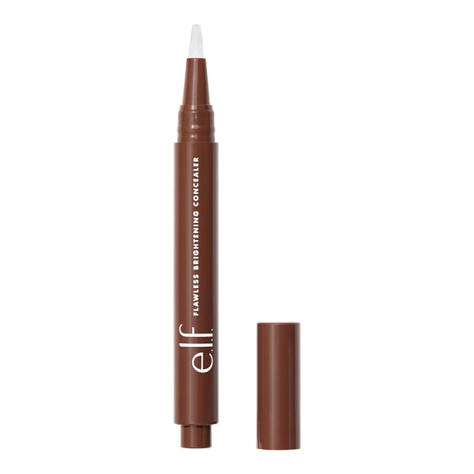 e.l.f. Flawless Brightening Concealer, Illuminating & Highlighting Face Makeup, Conceals Dark Under Eye Circles, Rich 66 C, 0.07 Fl Oz