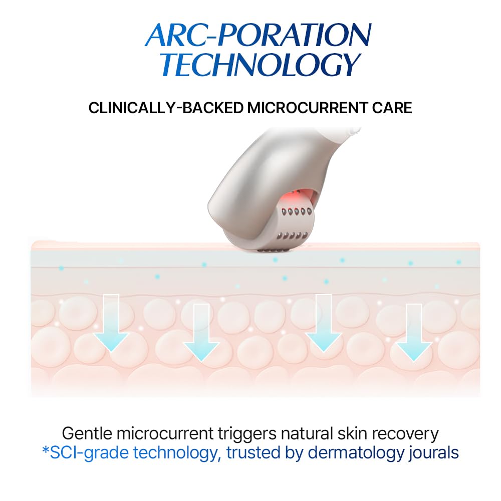 CELORABY Potension Penta-Shot Glass Skin Glow Booster | 5-in-1 Korean Skincare Device for Pore Minimizing, Black Head Care, Enhanced Absorption & Needle-Free Professional Treatment at Home