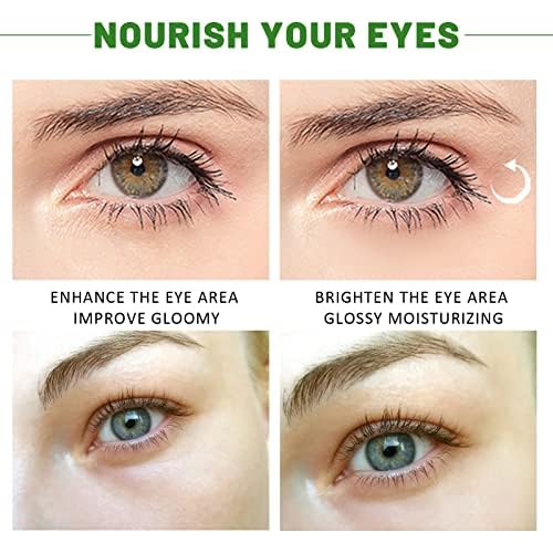 Fivewan Aloe Vera Under Eye Patches - 60 Pcs Eye Mask Pure Gold Anti-Aging Collagen Hyaluronic Acid Under Eye Mask for Removing Dark Circles