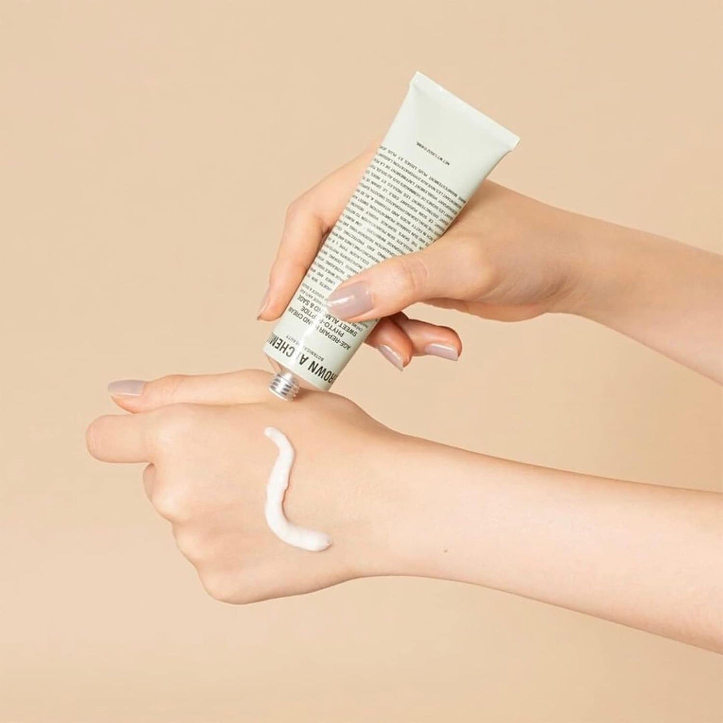 Grown Alchemist Age-Repair Hand Cream - Phyto-Peptide, Sweet Almond, Sage. Non-Greasy Anti Aging Moisturizer Soothes and Softens Hands (40ml)