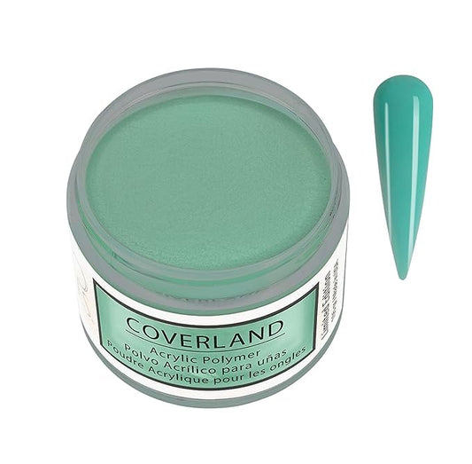 Tones Coverland Acrylic Nail Powder "Mint Cream" - Limited Edition Acrylic Powder for Nail Design, Sculpting, and Masking Nail Bed Imperfections - Professional Acrylic Nail Supplies - (1.5 Oz)