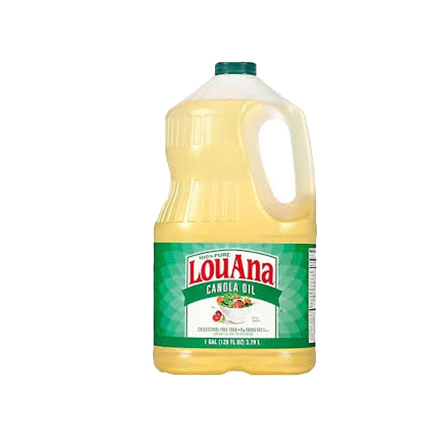 Canola Oil 1 Gallon (128 fl oz) Plastic Bottles 2 Pack