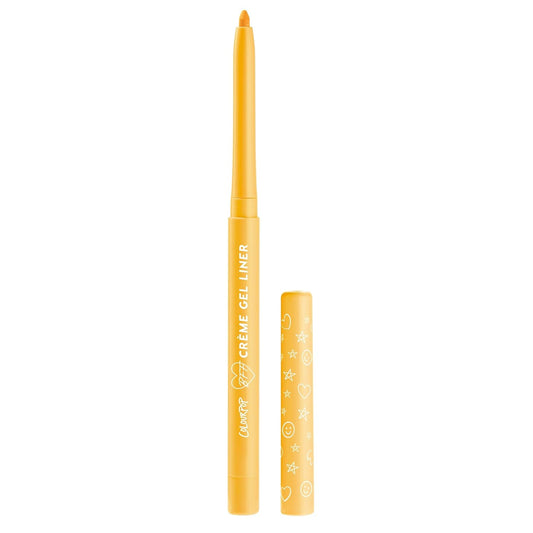 ColourPop Crème Gel Waterproof Eyeliner - 18HR Wear, Ultra-Pigmented Eyeliner Pencil with Matte & Metallic Finishes - Smudge-Proof, Vegan & Cruelty-Free - Punch (0.01 oz)