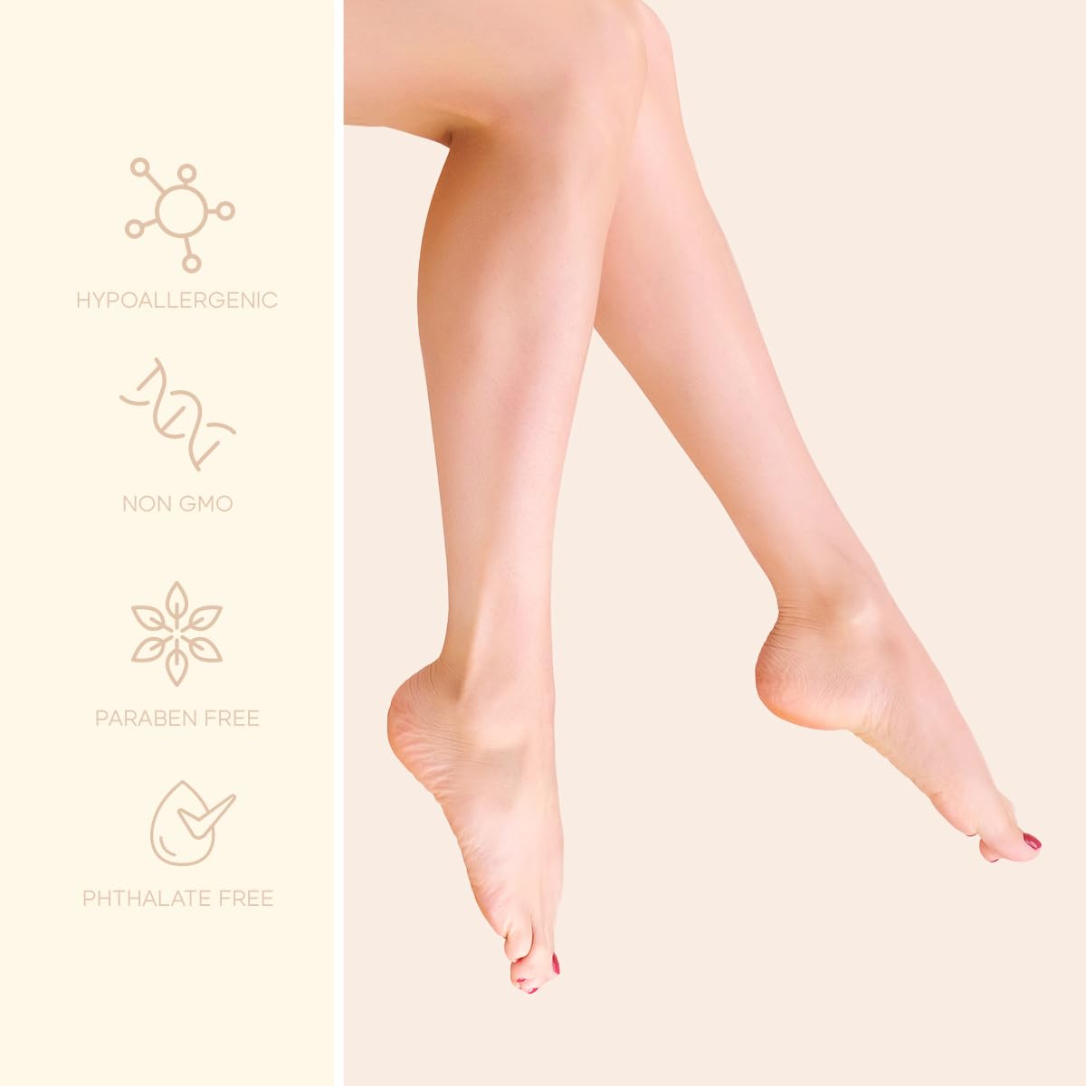 Shea Butter & Coconut Foot Masks - Softens Calluses, Treats Cracked Heels, Soothing & Hydrating - Dermatologist Tested Korean Skincare - Clean Beauty, Cruelty-Free, All Skin Types - 3 Pairs