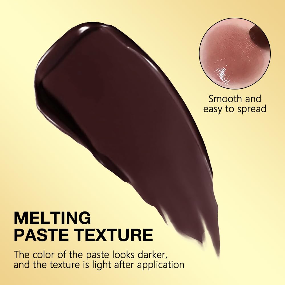 2Pcs Black Cherry Nude Tinted Honey Lip Balm, Sheer Hydrating Moisturizing Lipstick for All Skin Type, Natural Black Cherry Lip Tint Balm Moisturizing Nourishing Lipstick Long Lasting Waterproof