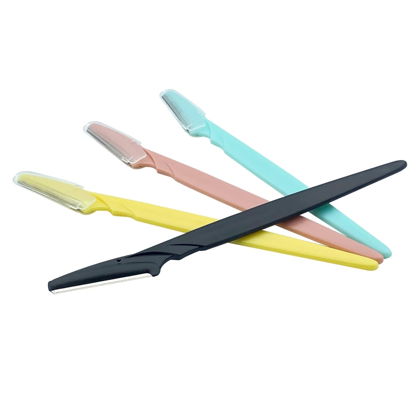 Eyebrow Razor for Women,4 Pcs Dermaplane Razor for Women Face Multipurpose Facial Hair Shaper Trimmer