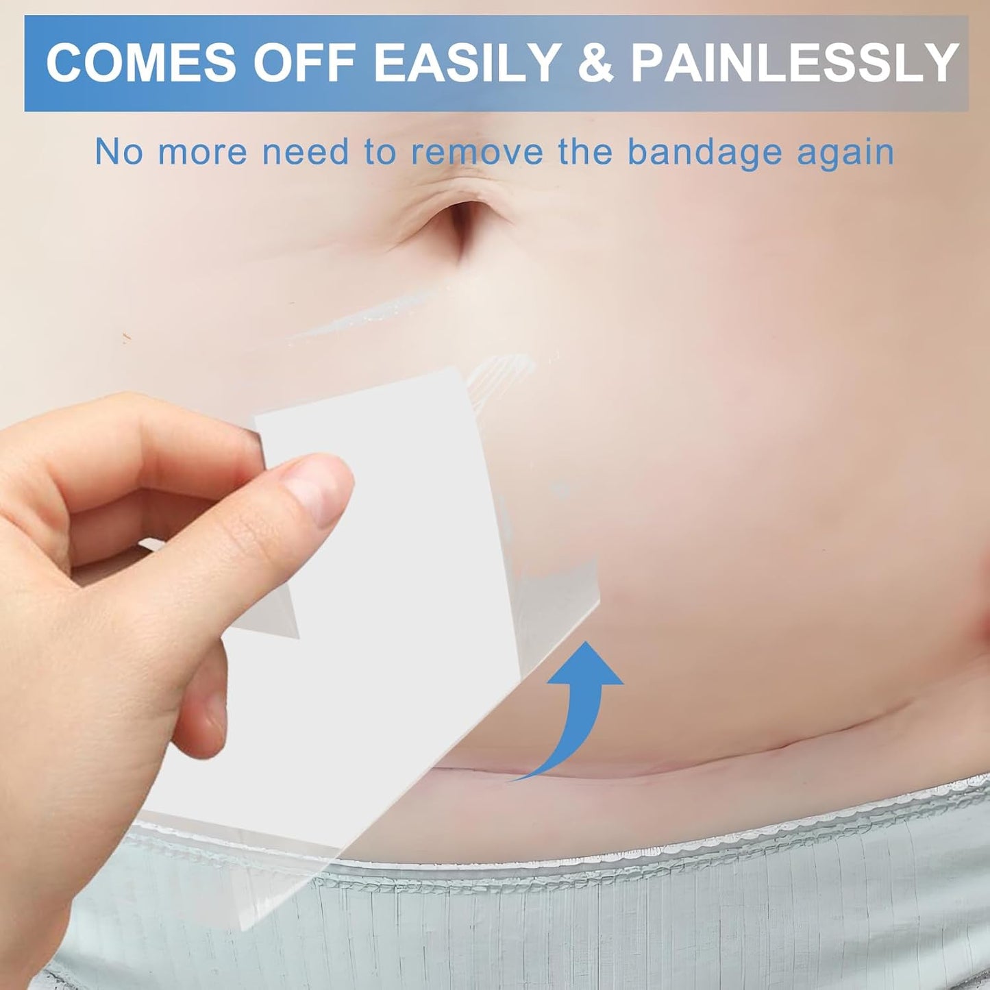 30 Pack 4"x12" Waterproof Adhesive Island Dressing for Post-Surgery Recovery | Sterile Bordered Gauze Bandages with Non-Stick Pad for Knee/Hip Replacement, Surgical Incision Care & Shower Protection