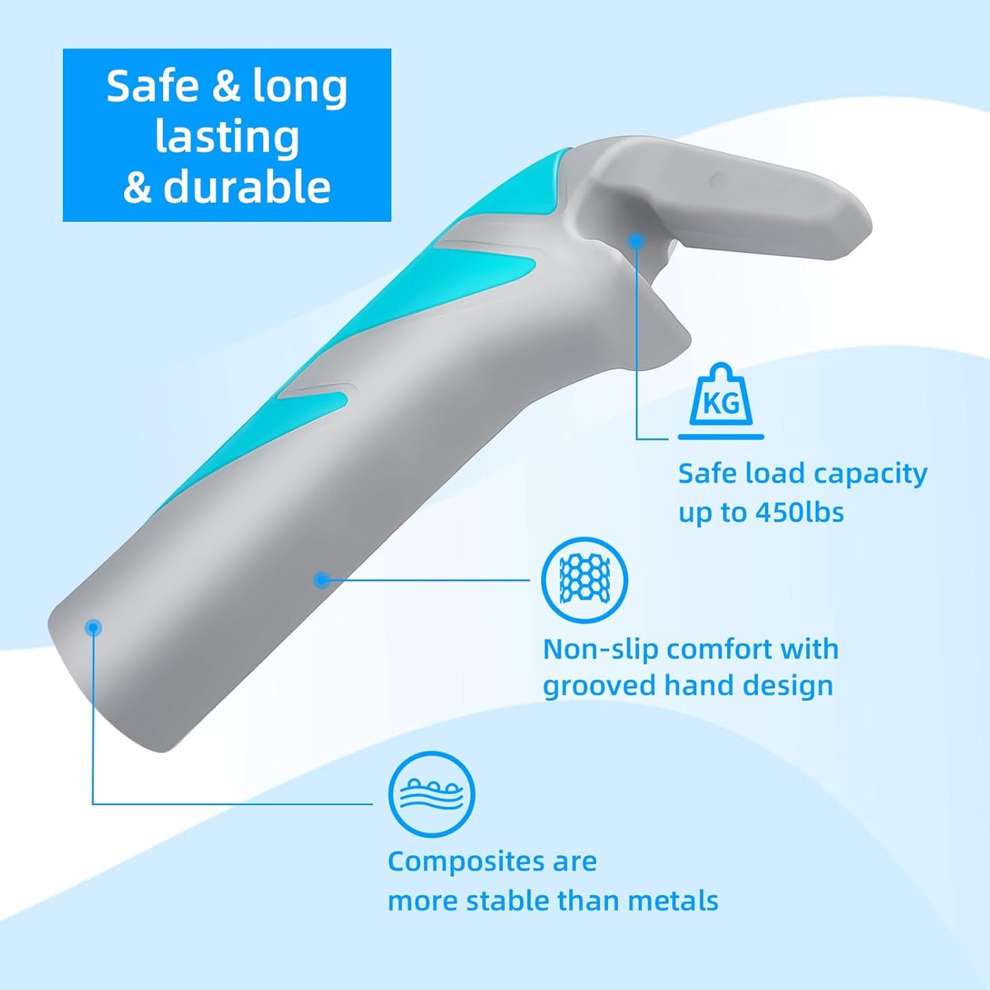 Car Handle Assist for Elderly Car Door Handle: Car Grab Handles - Standing Mobility Safety Tip to Help Get Out - Car Support Handle Portable Bar for Elderly & Seniors & Handicap