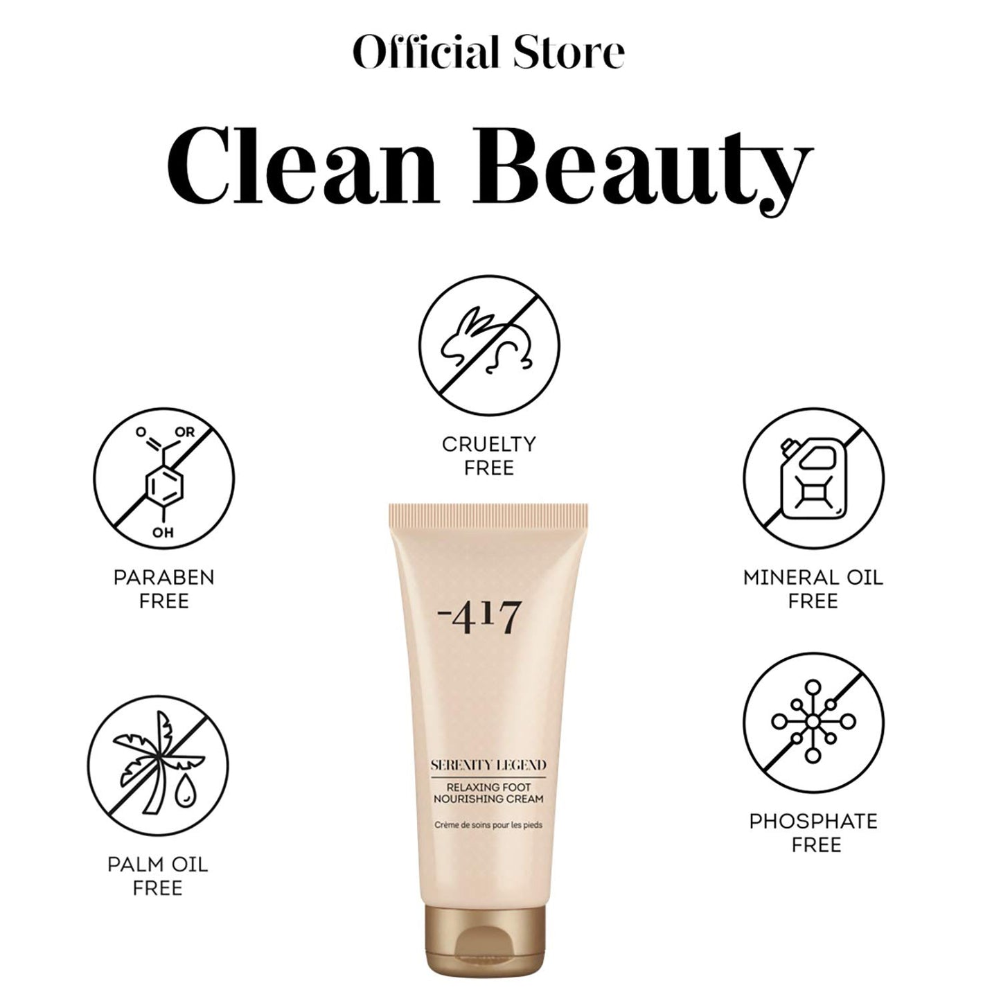 -417 Dead Sea Cosmetics Nourishing Foot Cream - Softening Foot Cream with Shea Butter & Non Greasy - Perfect for Cracked Dry Skin Repair - All Natural for Healthy Feet 3.4 oz