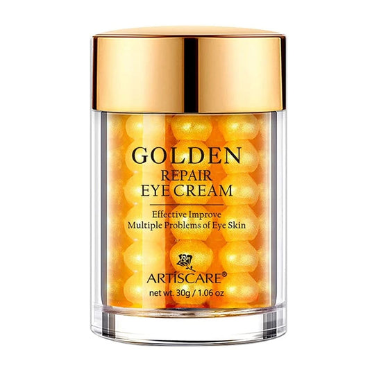 Golden Eye Cream Moisturizing Eye Serum Remove Dark Circles Fine Lines Eye Care Against Puffiness Eye Bags