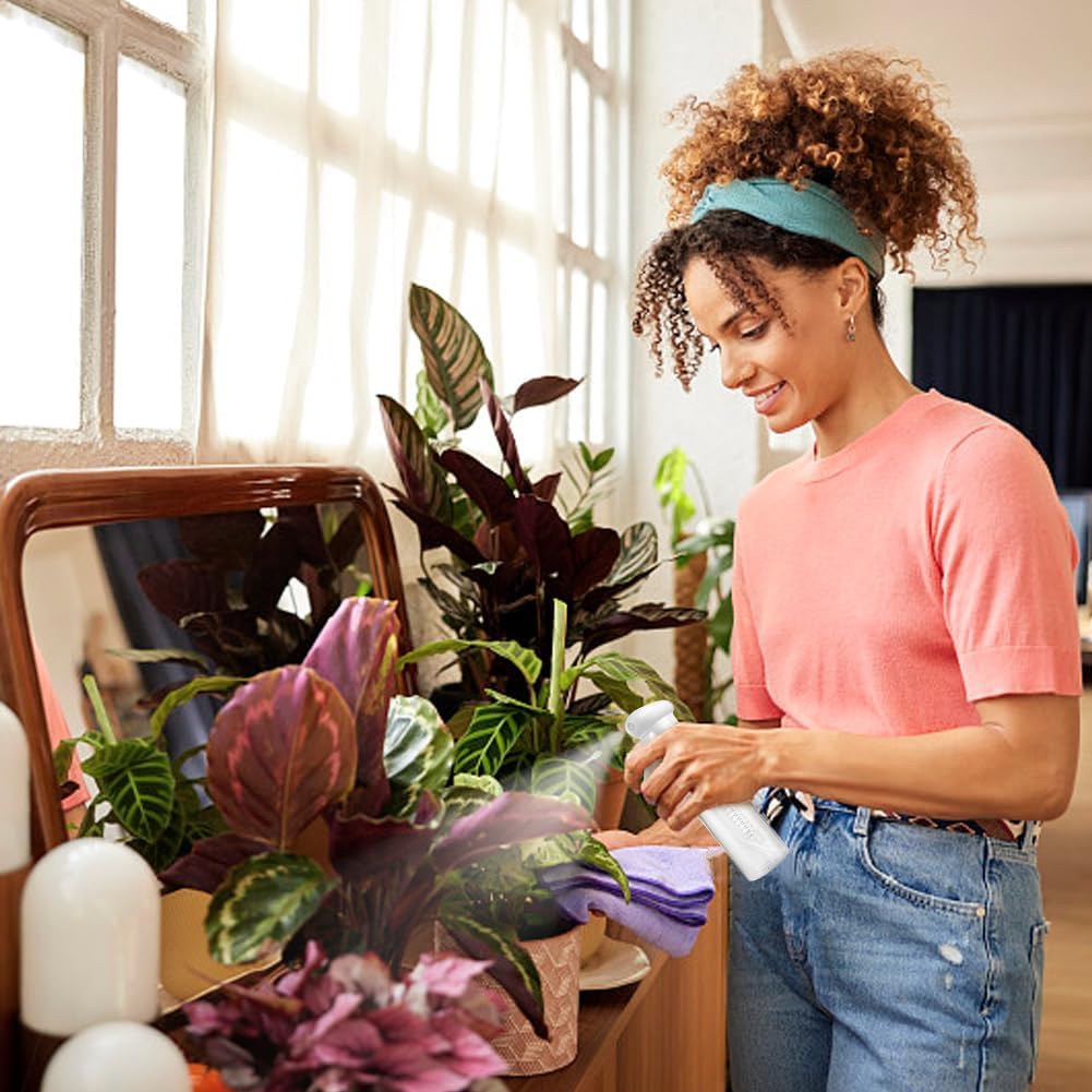 Continuous Travel Spray Bottle,Hair Small Spray Bottl e,Plants Water Spray Mist Bottle,Ultra-Fine Spray Bottle for Hair,Skincare, Plant Care, Pet Grooming, Cleaning(100 ML White)