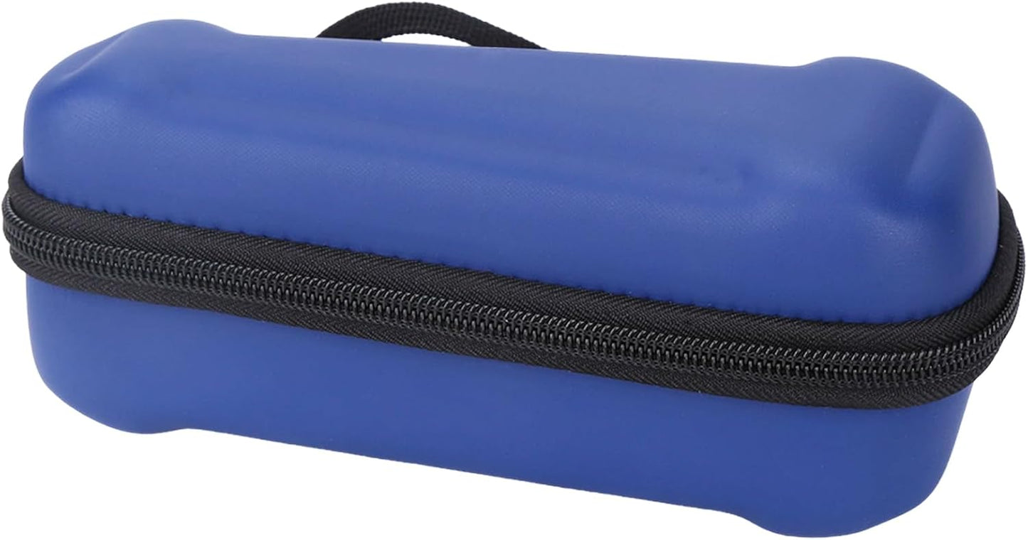 Hard Storage Case for Krovena Electric Shaver/Philips Norelco Norelco Shaver Series 2100 2300 3500 6800 3100 5500 5100 5100 5300 5700 6880 7000 7100 7200 Rotary Shaver (Case Only) (PU, Blue+Black)