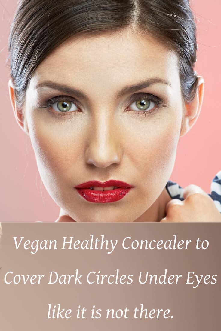 Camoufleur Mineral Makeup Under Eye Concealer Medium. This Dark Circle Concealer Cream Made in USA with NO Parabrn