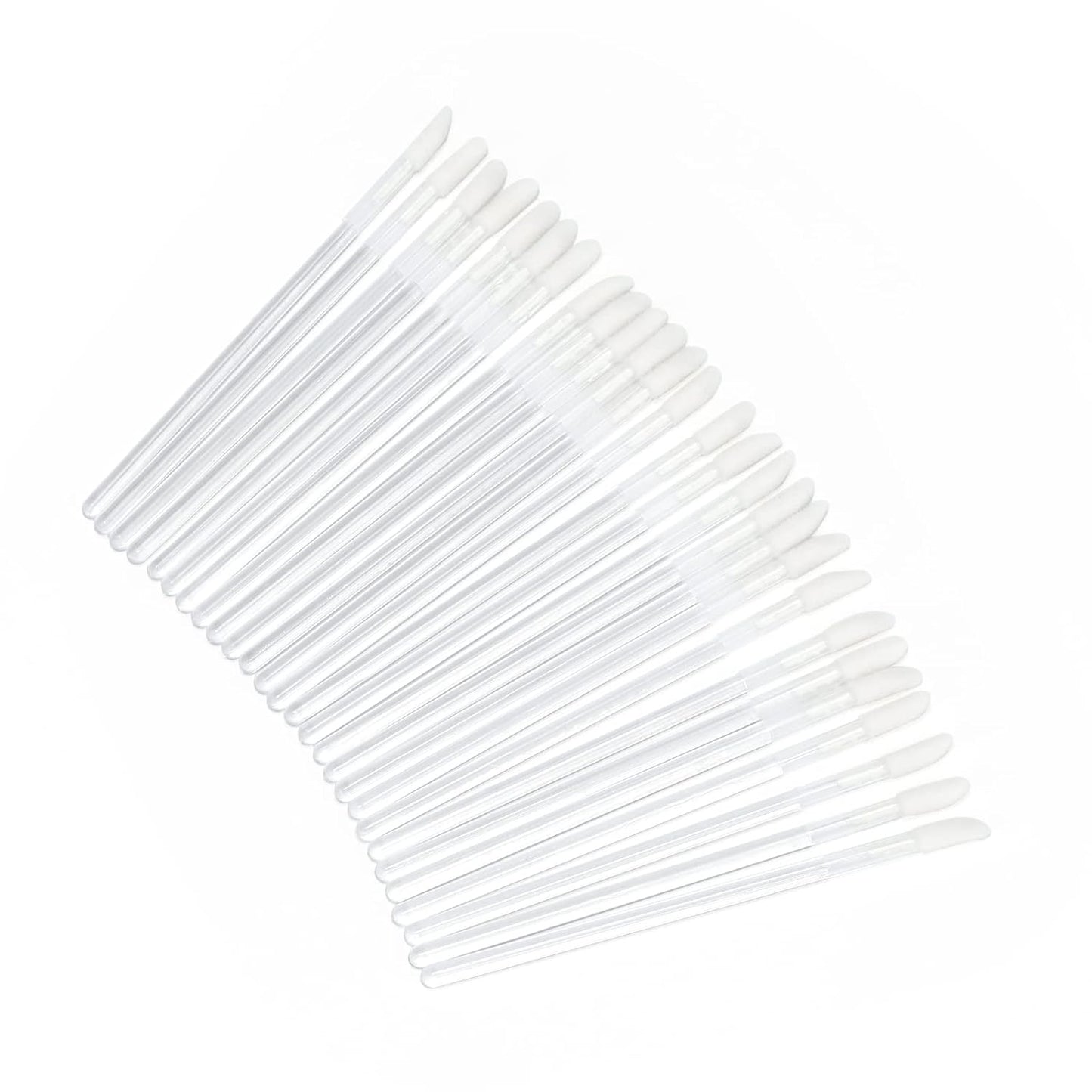 G2PLUS 200PCS Lip Gloss Applicators, Transparent Disposable Lip Brushes, Lipstick Gloss Wands Applicator Perfect Makeup Tool Kits