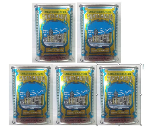 Extra Virgin Olive Oil - Santa Maria Portuguese Vintage Metal Tin - 200ml. This is a brand with almost 100 Years. (5)