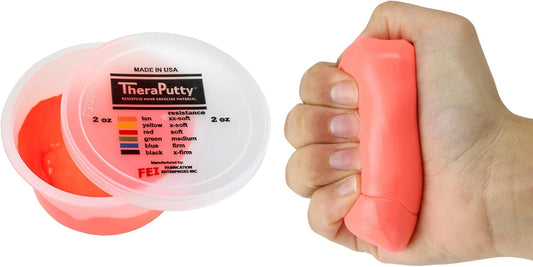 CanDo 10-0901 TheraPutty Standard Hand Exercise Putty, 2-ounce