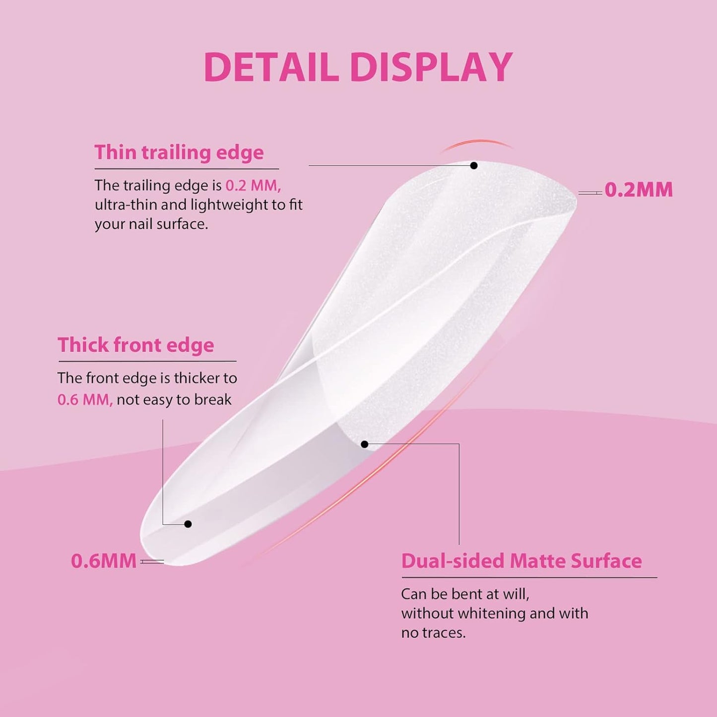 SAVILAND Almond Gel Nail Kit - Nail Drill with U V Lamp for Nails 500PCS Almond Nail Tips Gel Nail X Kit Easy Use Manicure Tool for Manicure Design at Home DIY Salon Gift for Women