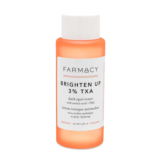 Farmacy 3% TXA Toner for Face - Brightening Face Toner for Oily Skin - Liquid Exfoliant with Azelaic Acid + 5% PHA to Target Visible Dullness + Help Reduce Uneven Skin Tone (120ml)