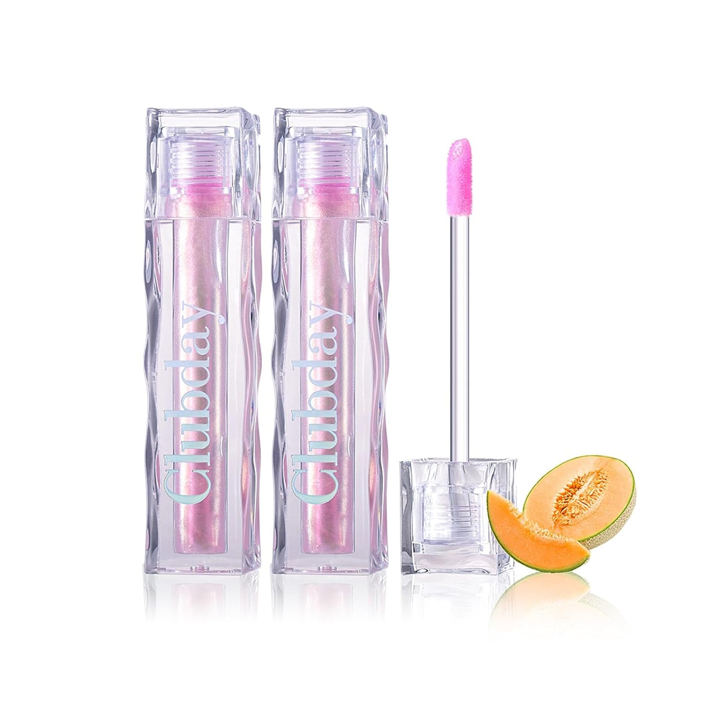Color Changing Lip Oil, Magic Warm Change Moisturizing Lip Balm, Fruit Flavoured No-Sticky Plumping Lip Oil Long Lasting Hydrating High Shine Lip Care 0.16oz/4.5ml (2Pcs Set)-05