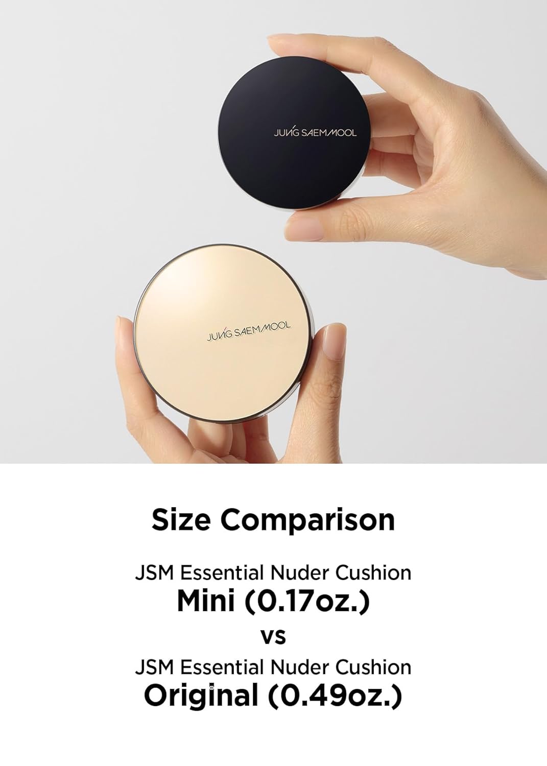 JUNG SAEM MOOL [JUNGSAEMMOOL OFFICIAL] Essential Skin Nuder Cushion Mini (Medium)