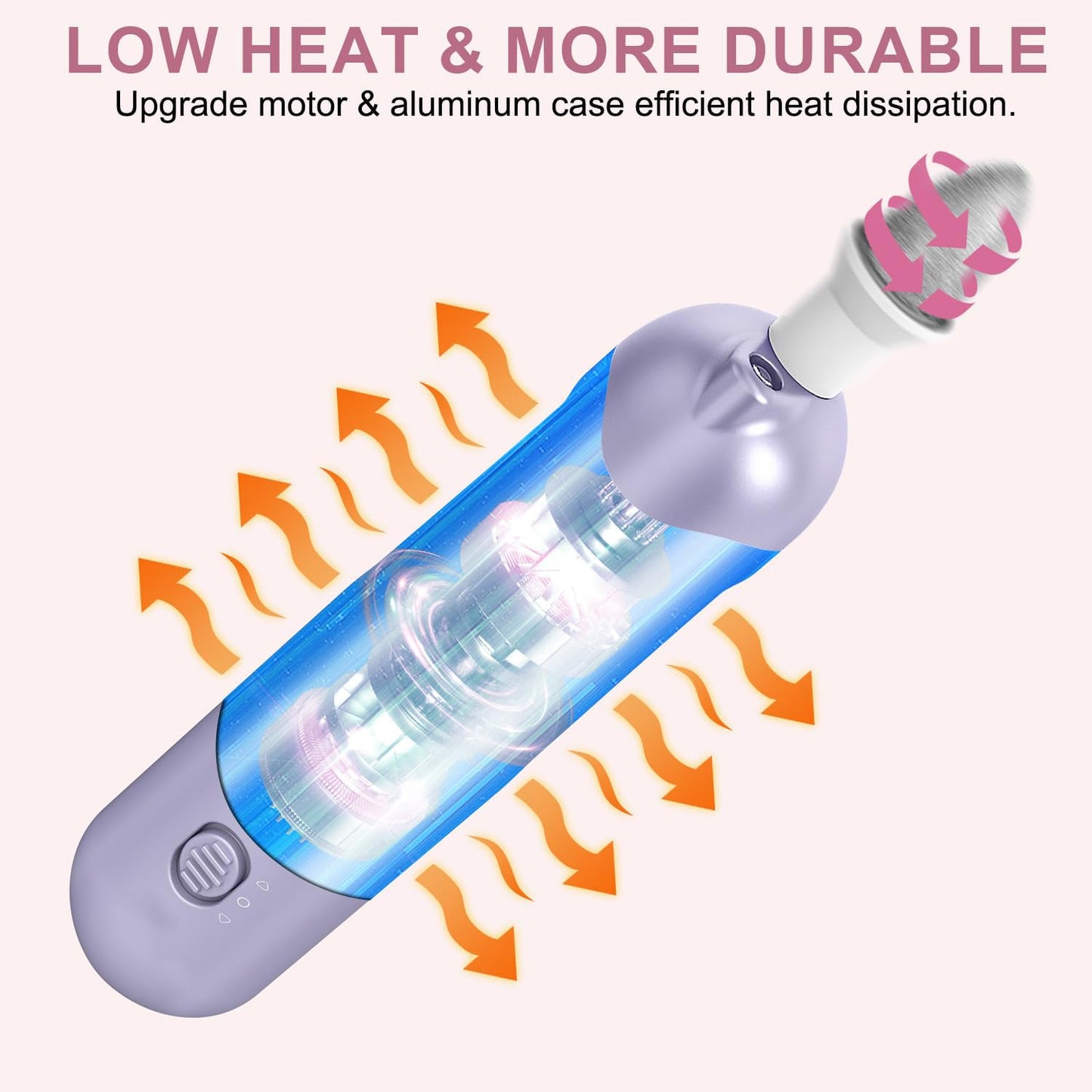 Professional Manicure Pedicure Kit, 9 in 1 Cordless Electric Nail Drill with 100 pcs Nail Drill Bits Sanding Bands, Nail Grinder for Human, 5 Speeds, Nail Dremel Kit for Home and Salon Use