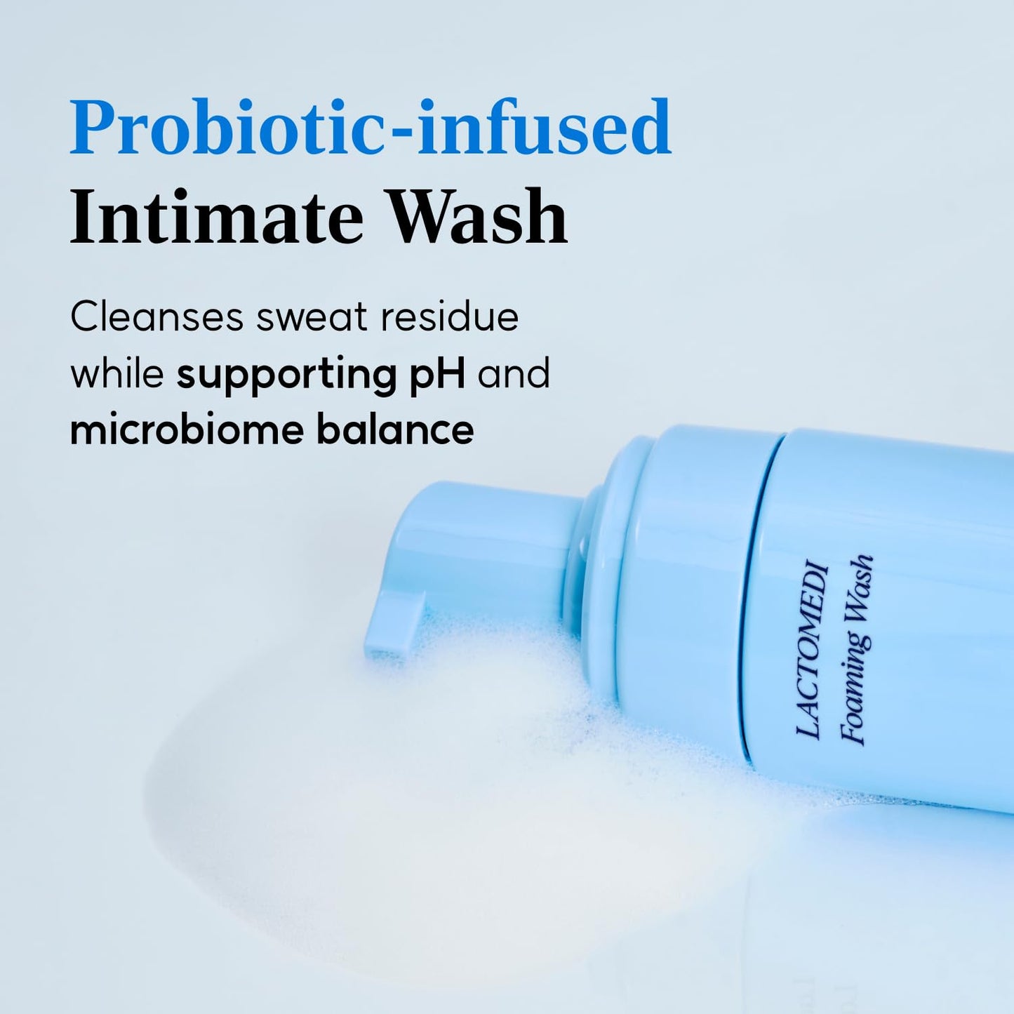 Feminine Foaming Wash | Gentle Foam Cleanser for Intimate Hygiene | pH-Balanced Formula for Sensitive Skin | Yeast infection treatment | EWG Green Certification | 5.07 fl oz.