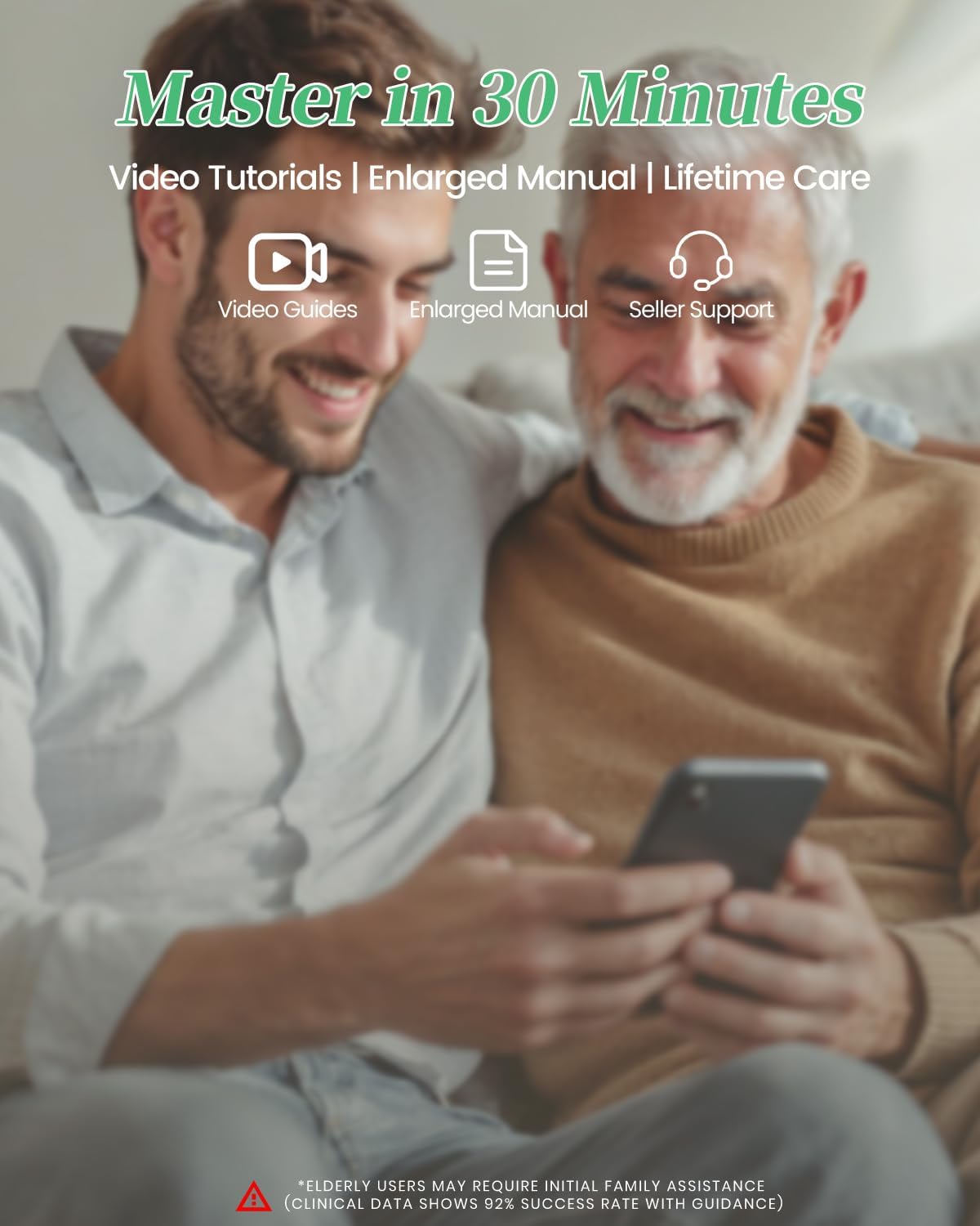 Colorwing® 2025 Smart Pill Dispenser for Seniors - 31-Slot Automatic Medication Organizer with Bluetooth Alarms, Fingerprint & Mechanical Dual Lock, Daily Timed Dispenser (Elderly-Friendly Design)