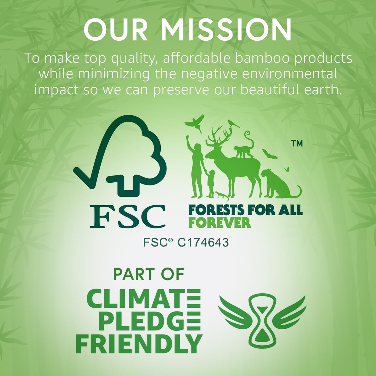 100% Bamboo Cotton Ear Swabs (200-Pack) | Double Tipped Ear Cotton Buds for Beauty & Personal Care | FSC Certified & Hypoallergenic | Suitable for All Ages & Pets | Biodegradable & Disposable