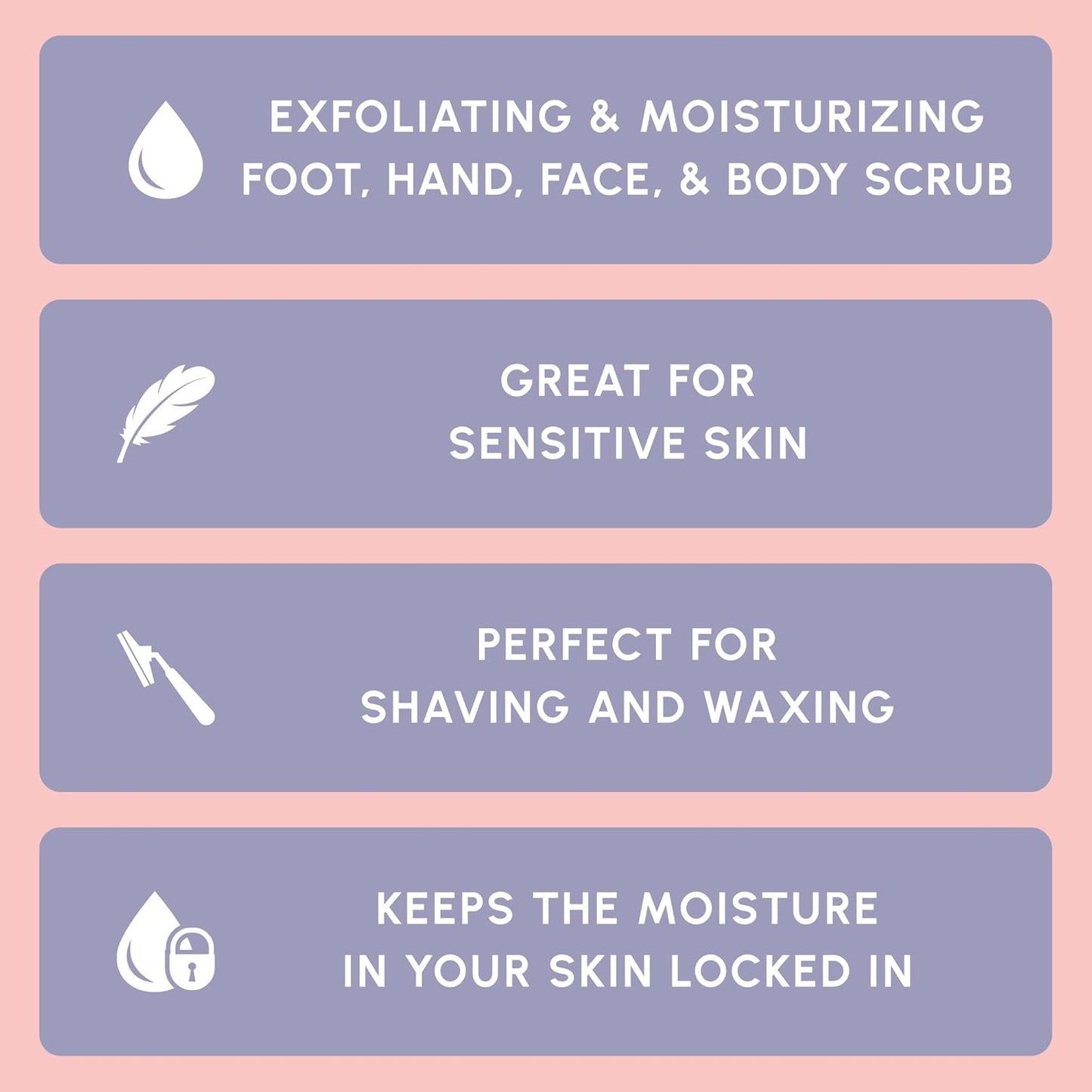 Brooklyn Botany Himalayan Salt Body Scrub - Moisturizing and Exfoliating Body, Face, Hand, Foot Scrub - Fights Stretch Marks, Fine Lines, Wrinkles - Great Gifts for Women & Men - 10 oz