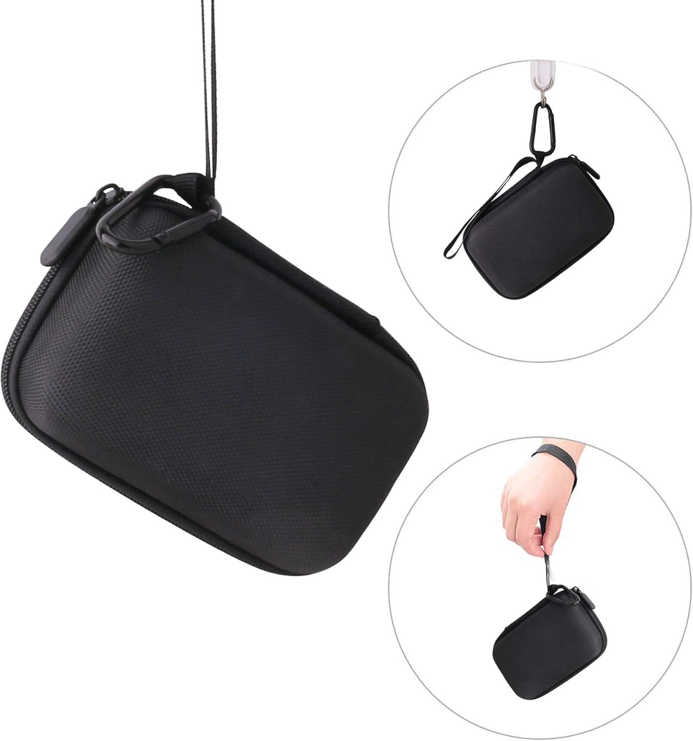 Hard EVA Carrying Case Compatible with MANSCAPED The Handyman Compact Face Shaver,Men’s Facial Hair Groomer Storage case (Hair Groomer)