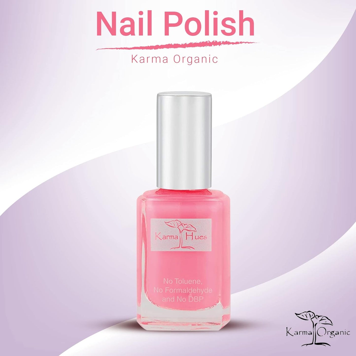 karma organic Natural Nail Polish-Non-Toxic Nail Art, Vegan and Cruelty-Free Nail Paint (BOSS DEBBIE)